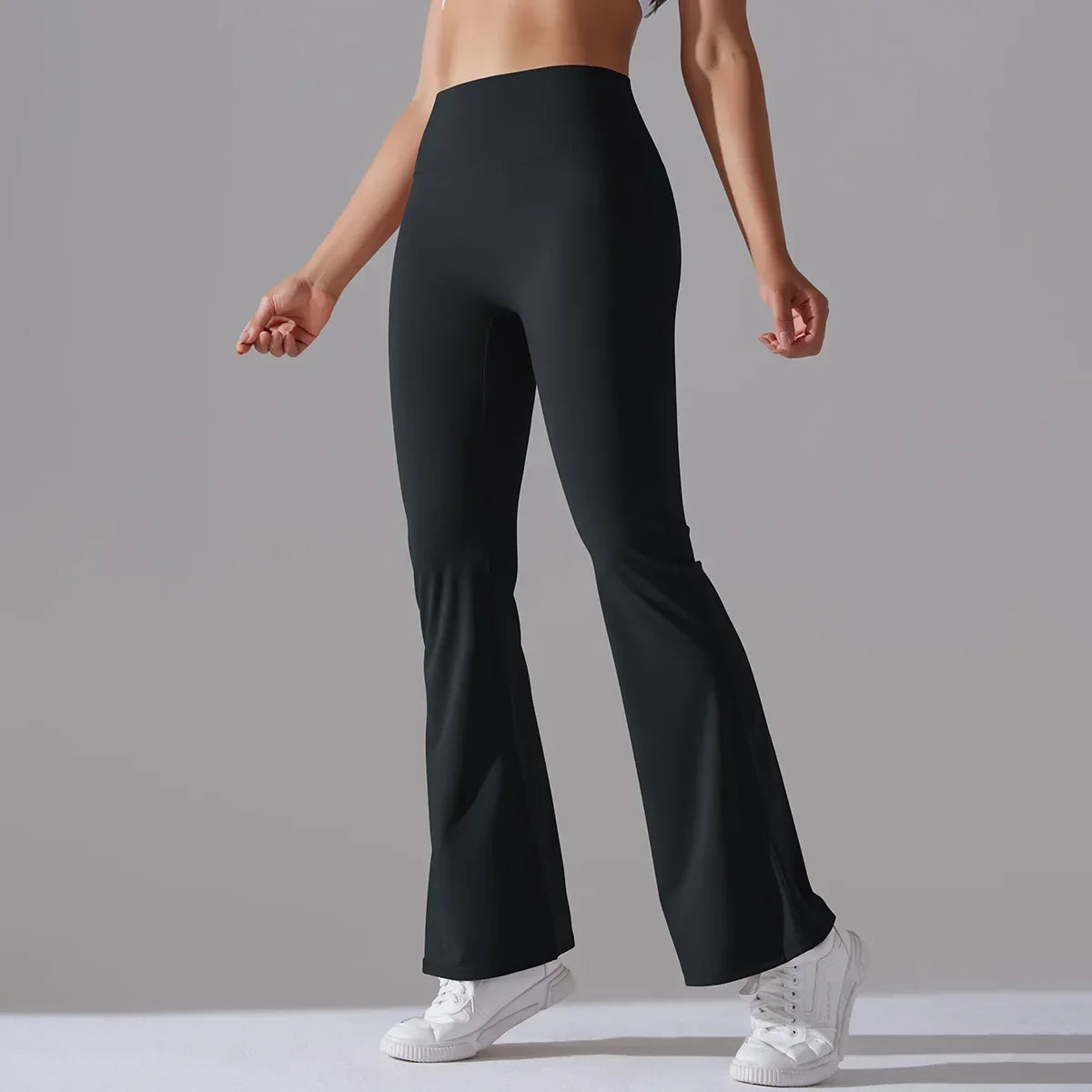 Flared Fitness Wide Leg Exercise Pants - Making Moves Daily 