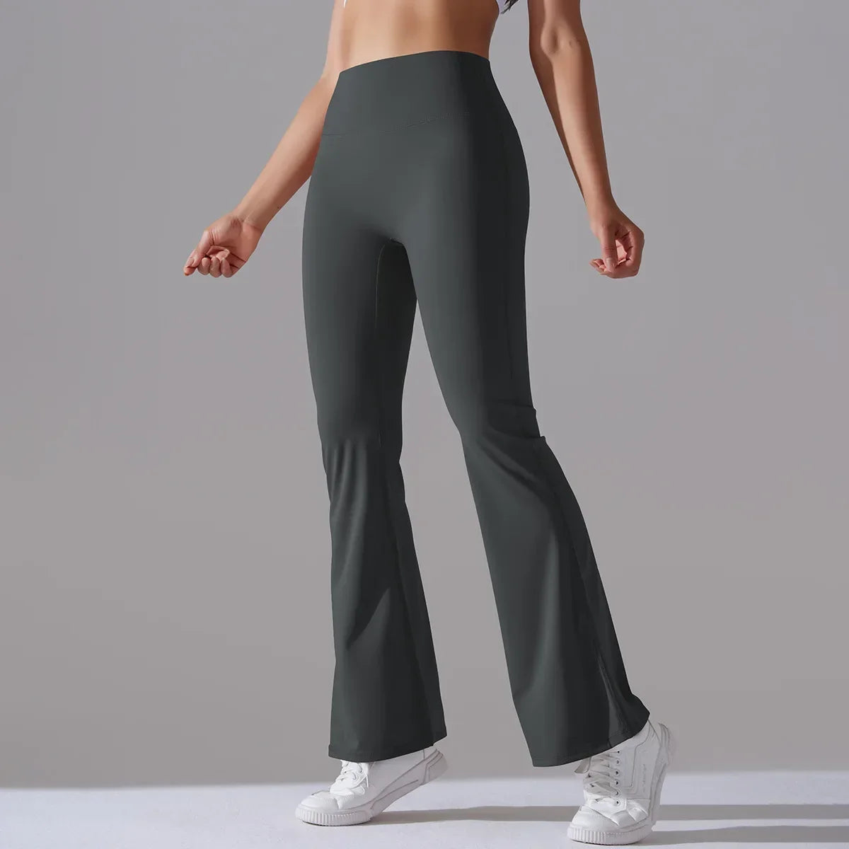 Flared Fitness Wide Leg Exercise Pants - Making Moves Daily 